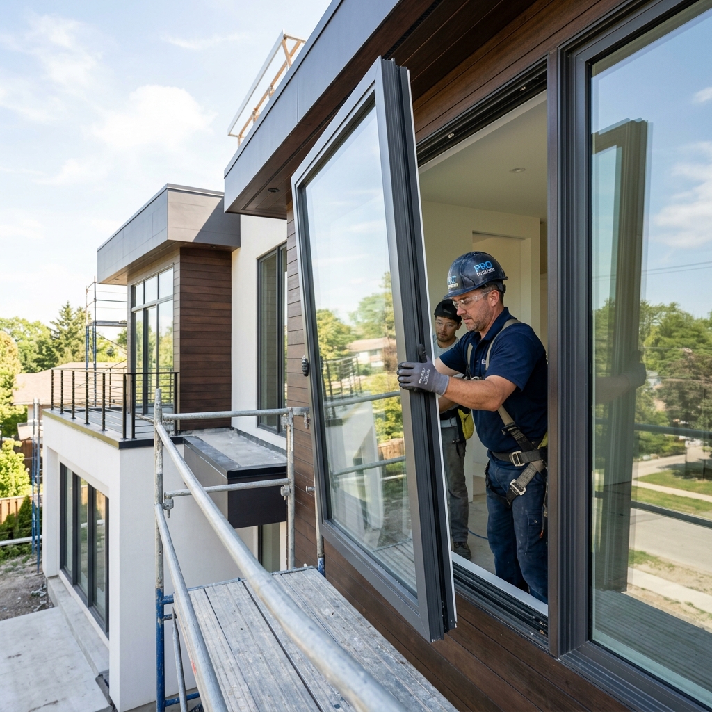 Professional Aluminium Window Installation Lahore